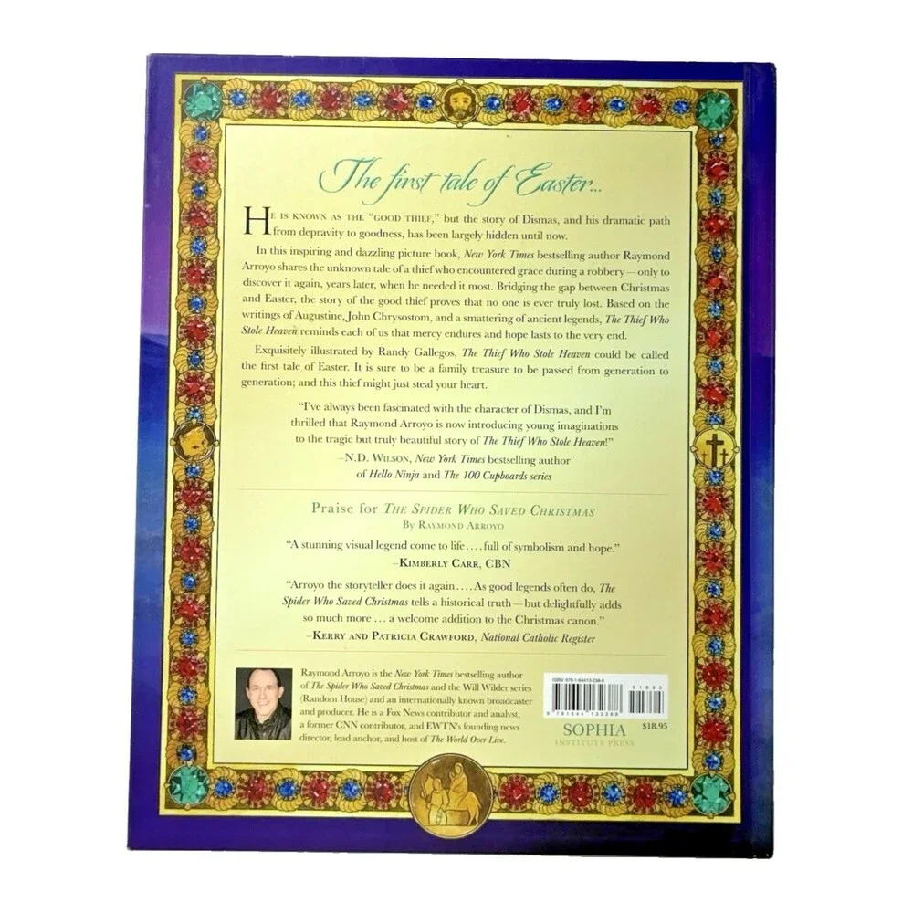 The Thief Who Stole Heaven: A Legend by Raymond Arroyo 2021 Hardback Book